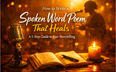 How to Turn Your Pain into a Spoken Word Poem That Heals (5-Step Framework)